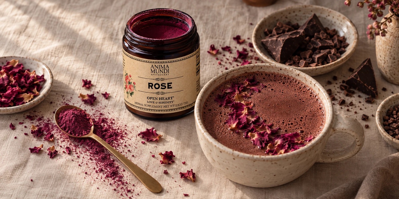 Rose Cacao Ritual: A Ceremonial Cacao Recipe for an Open Heart