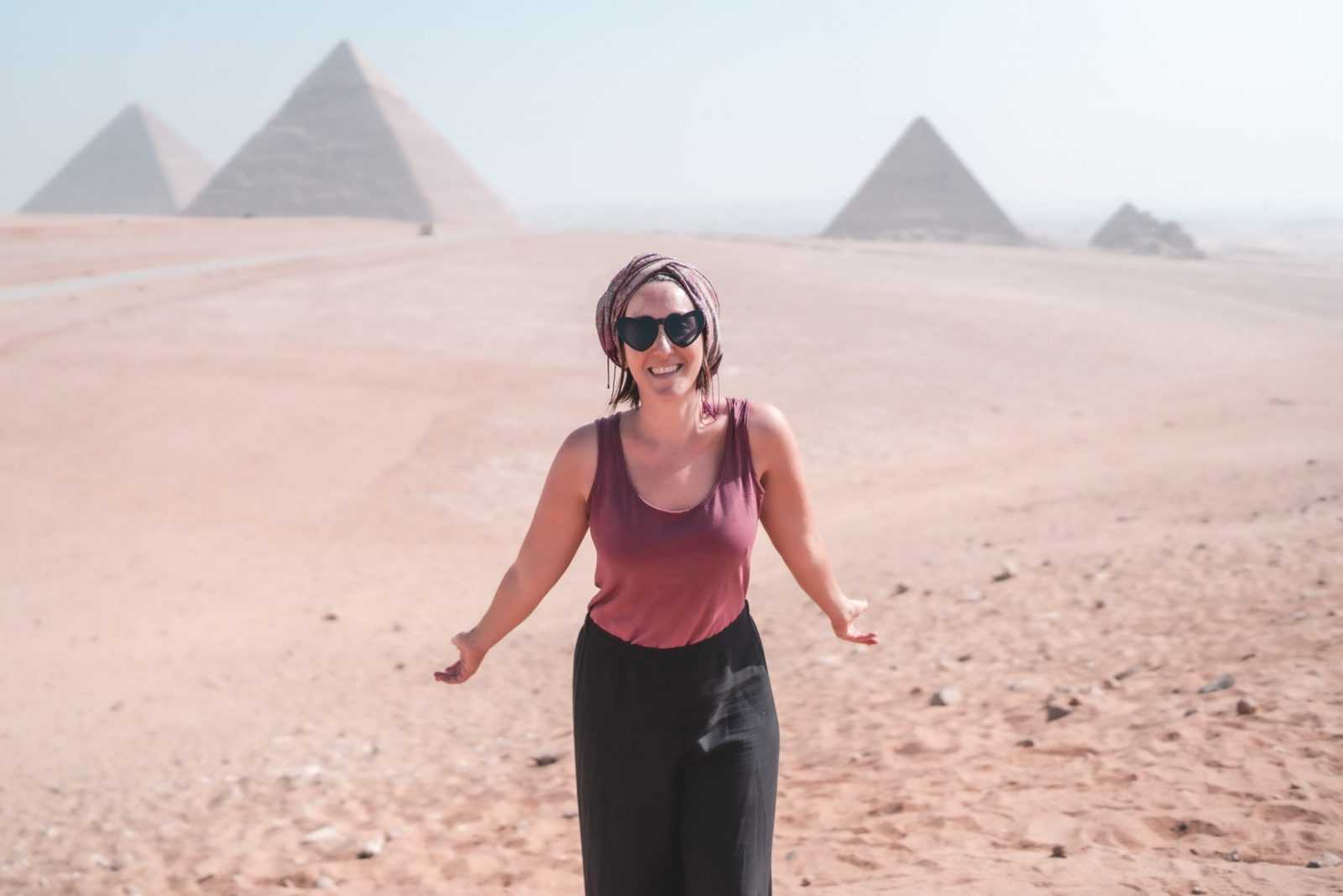 The Great Pyramid of Giza in Cairo, one of the most spiritual places on earth